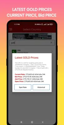 World Gold Prices android App screenshot 3